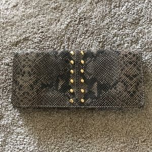 ❌SOLD❌ NWOT MICHAEL KORS SNAKESKIN CLUTCH